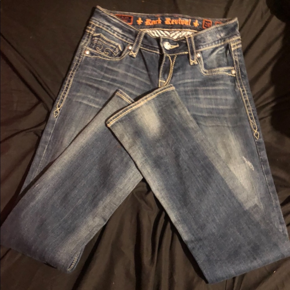 Like new Rock Revival jeans.